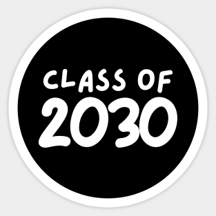 class of 2030 Sticker